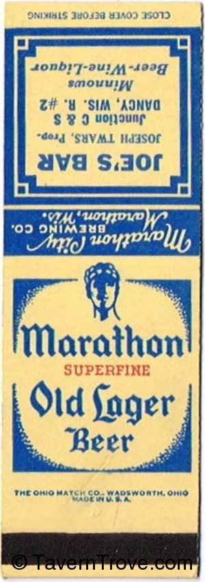 Marathon Superfine Old Lager Beer