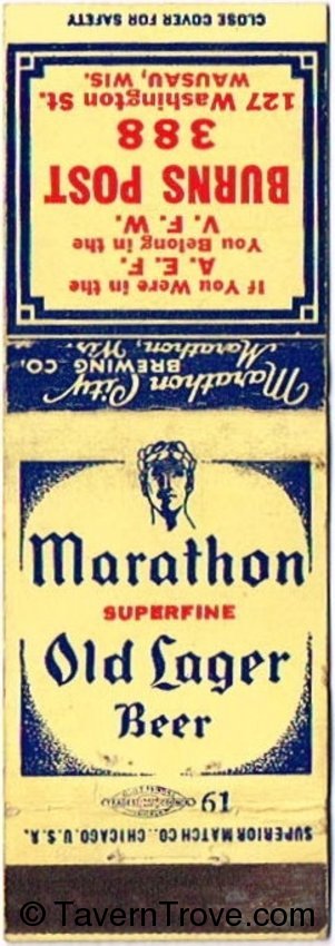 Marathon Superfine Old Lager Beer