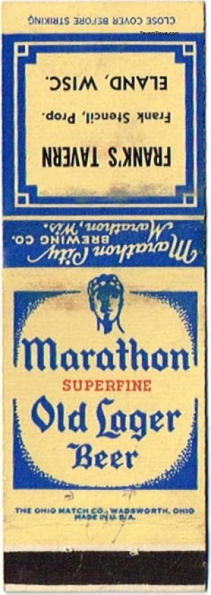 Marathon Superfine Old Lager Beer