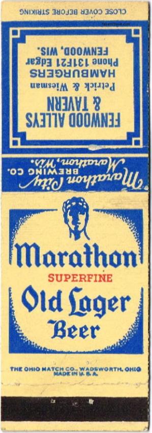 Marathon Superfine Old Lager Beer