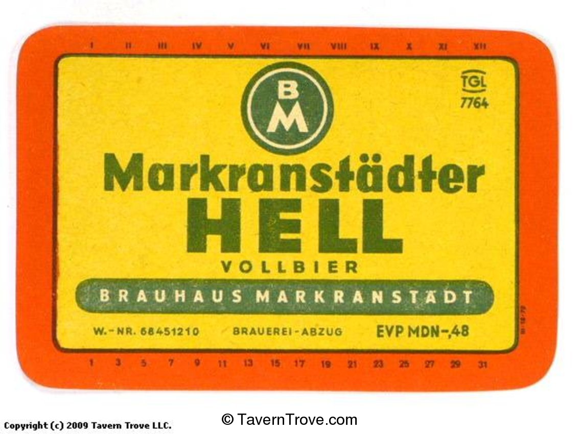 Markranstädter Hell Vollbier