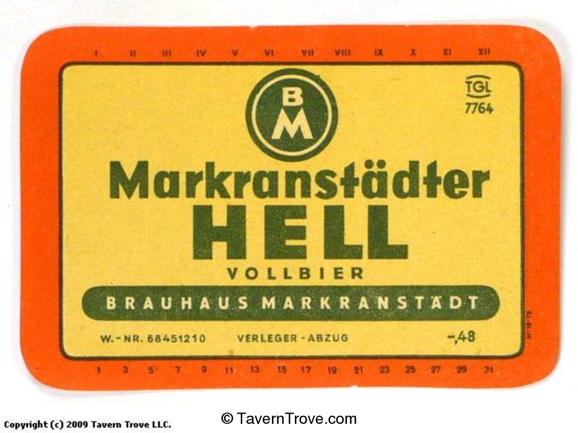 Markranstädter Hell Vollbier