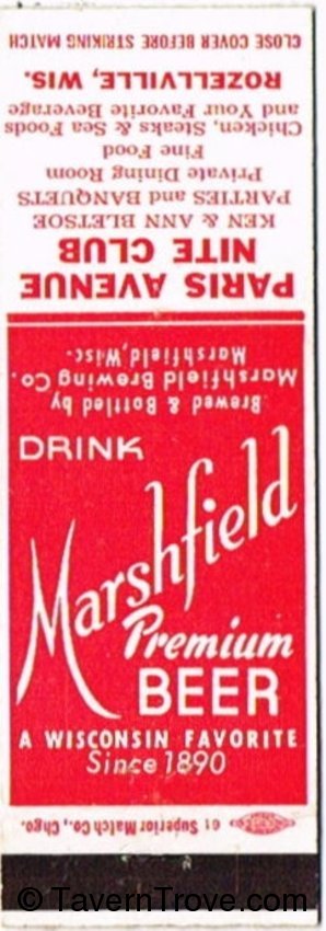 Marshfield Premium Beer