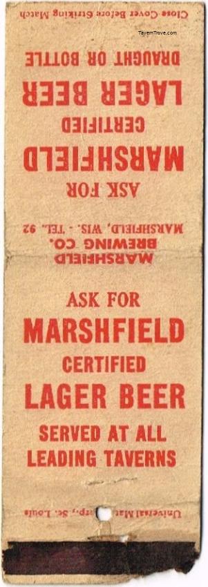 Marshfield Certified Lager Beer