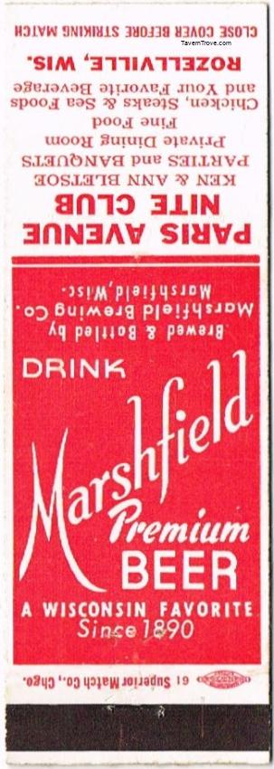 Marshfield Premium Beer Dupe