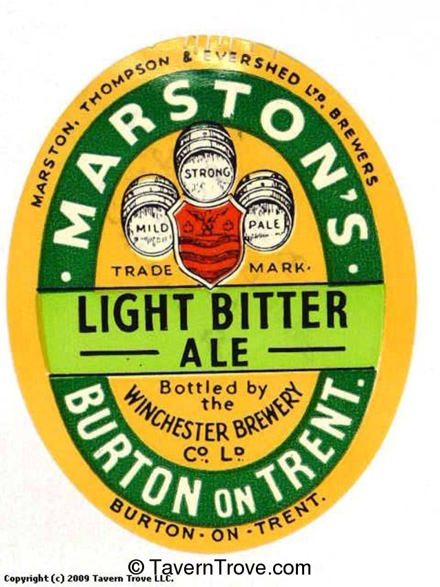 Marston's Light Bitter Ale