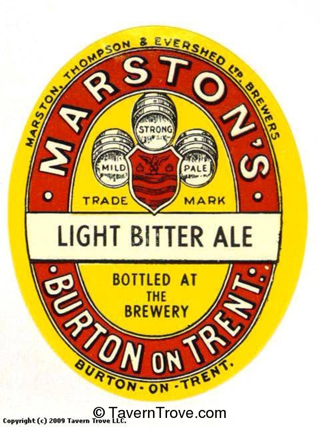 Marston's Light Bitter Ale
