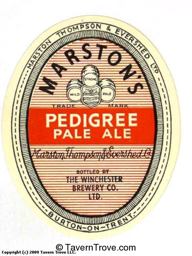 Marston's Pedigree Pale Ale