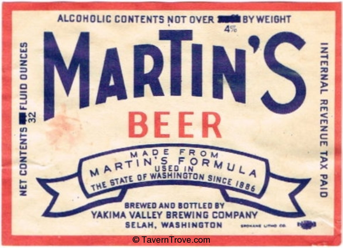 Martin's Beer