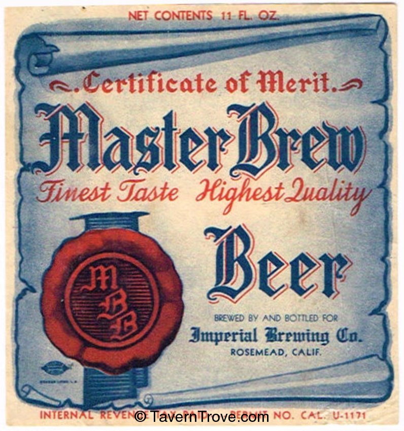 Master Brew Beer