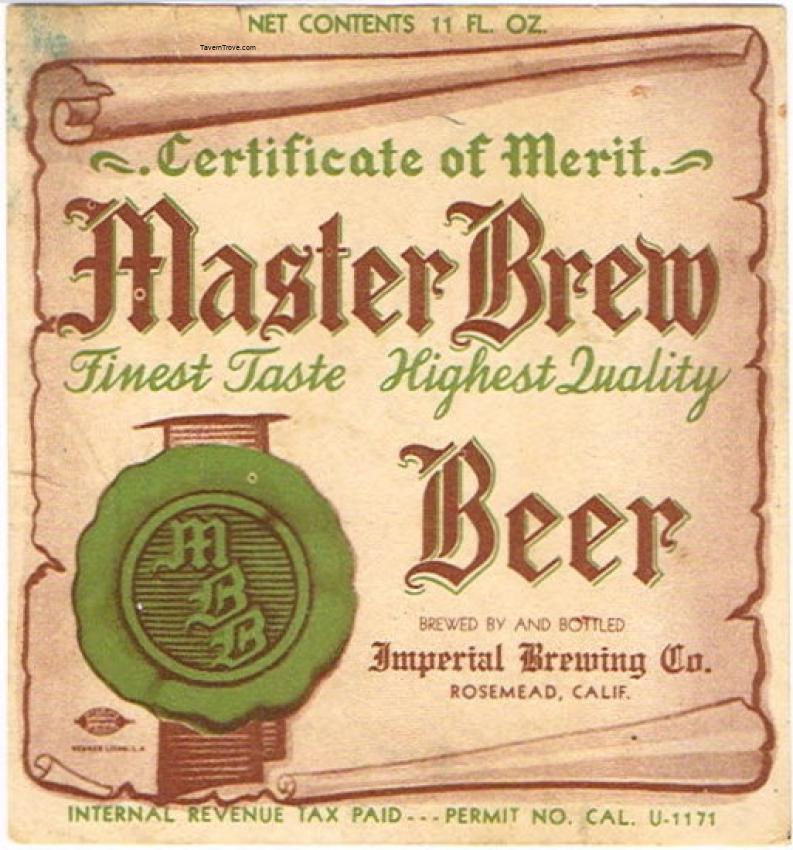 Master Brew Beer