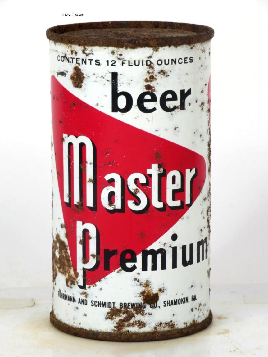 Item #1444 1968 Master Premium Beer Flat Top Can 94-36