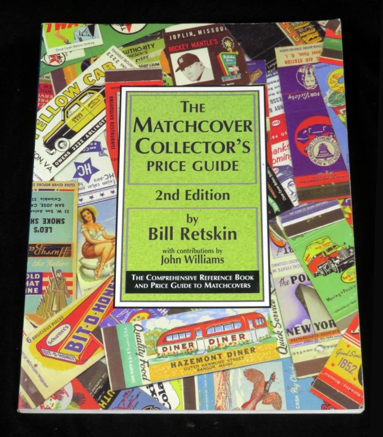 Matchcover Collector's Price Guide Book Bill Retskin