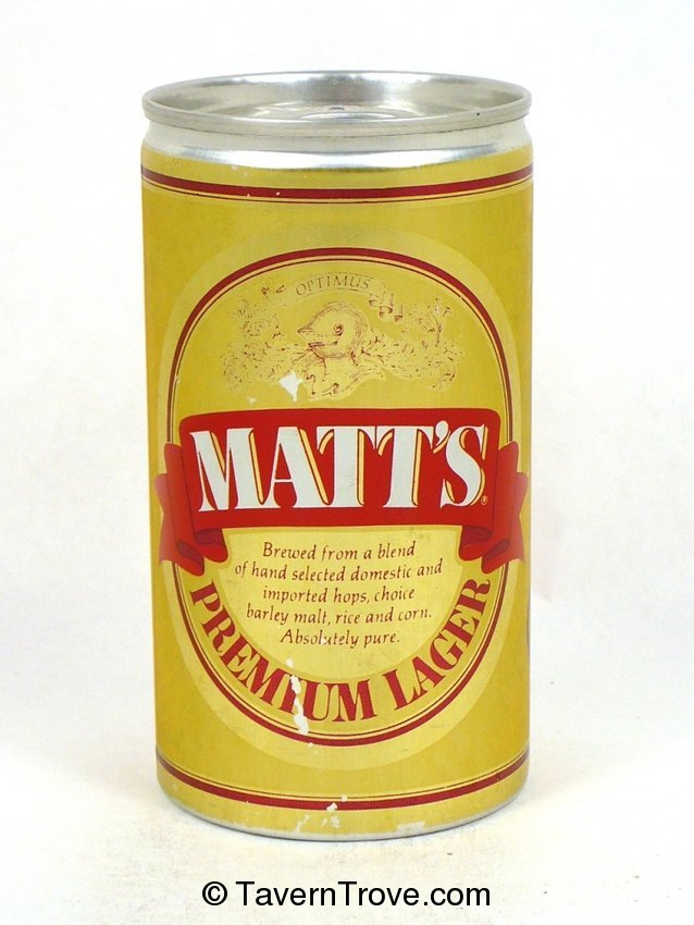 Matt's Premium Lager Beer (test)