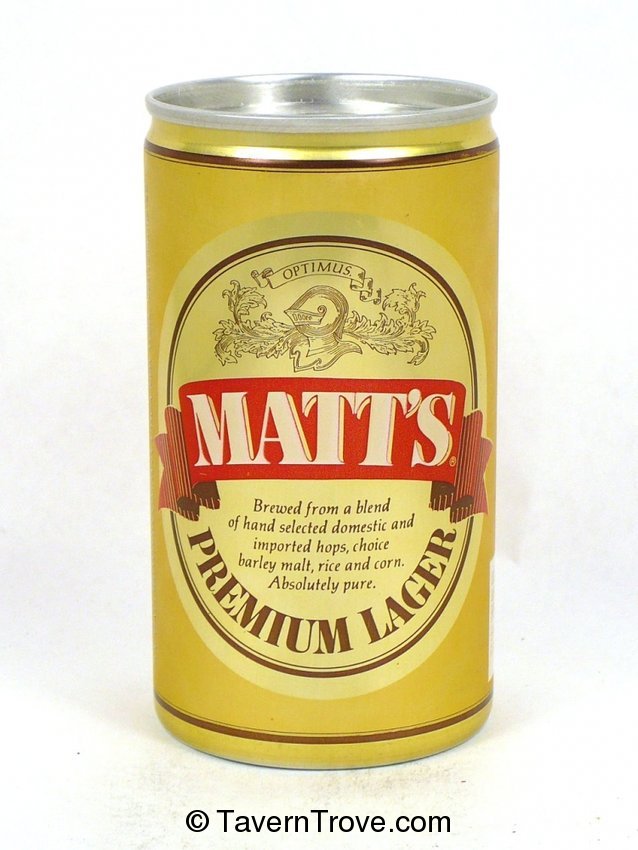 Matt's Premium Lager Beer (test)
