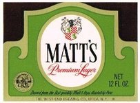 Matt's Premium Lager Beer