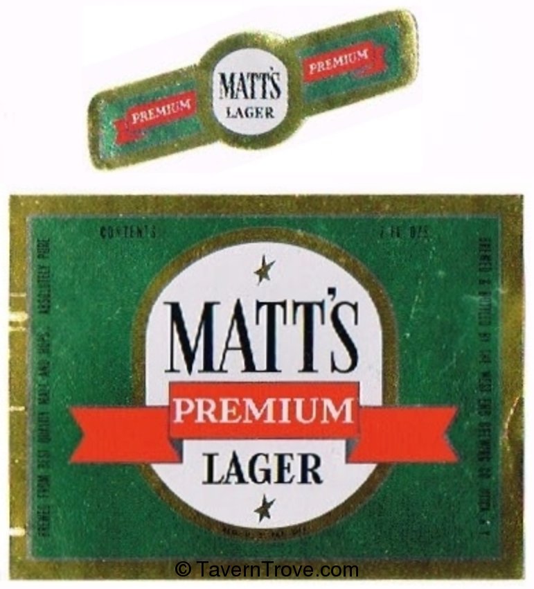 Matt's Premium Lager Beer