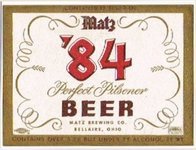 Matz '84 Perfect Pilsener Beer