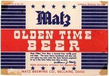 Matz Olden Time Beer 