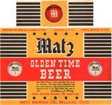 Matz Olden Time Beer