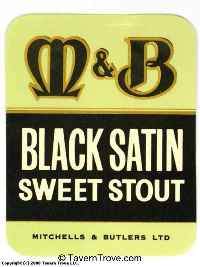 M&B Black Satin Sweet Stout