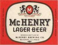 Mc Henry Lager Beer