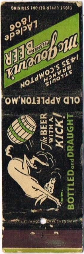 Mc Govern Pilsener Beer