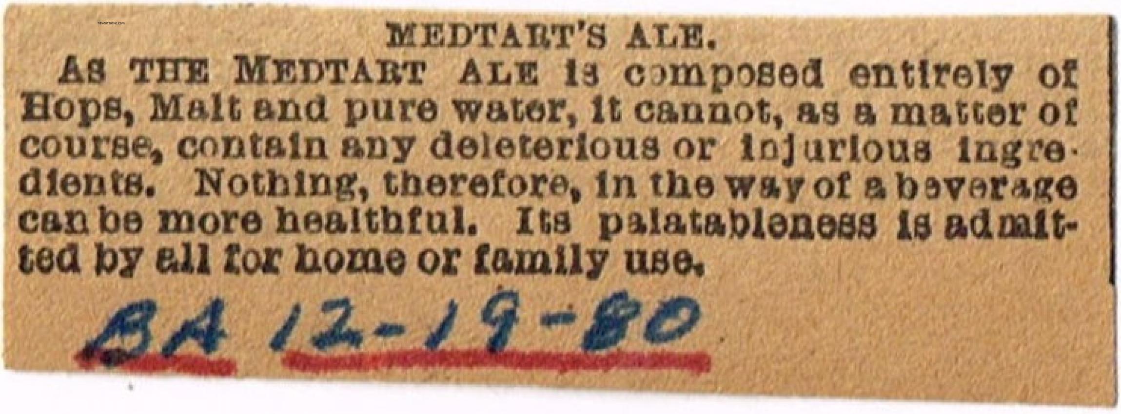 Medtart's Ale