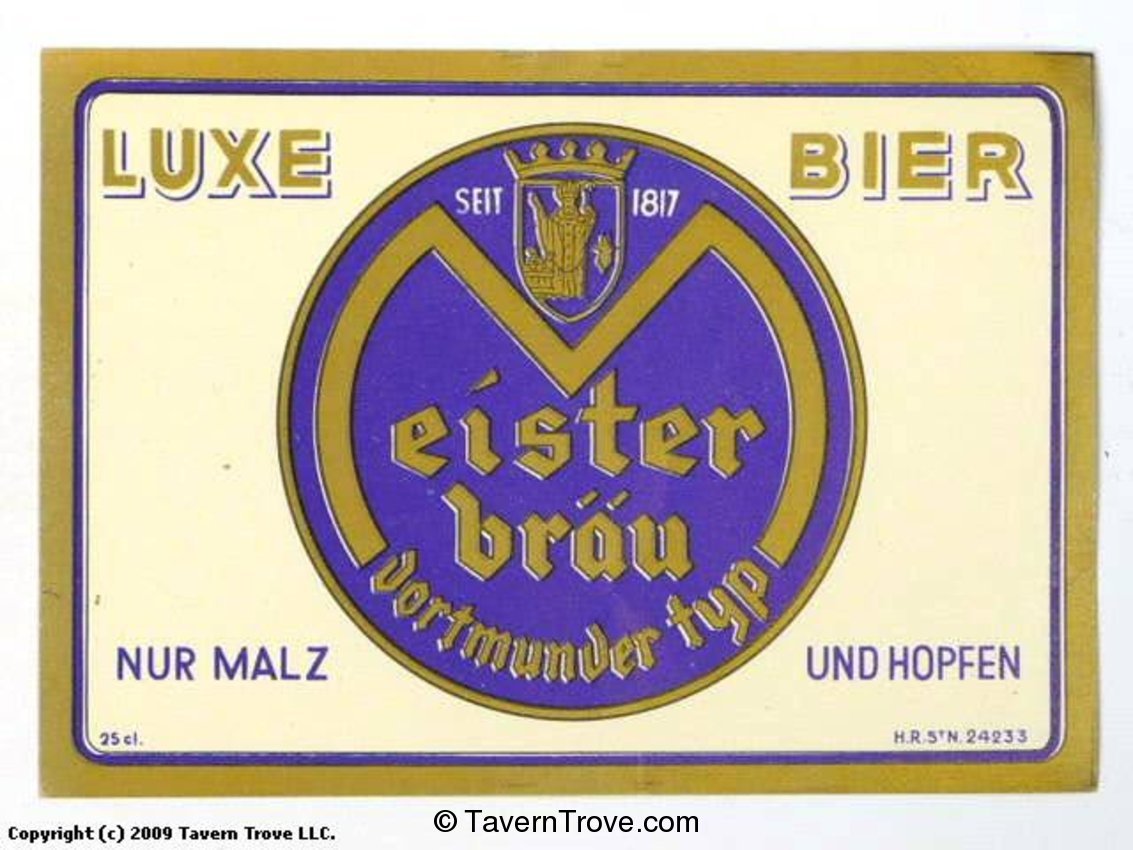 Meister Bräu Luxe Bier