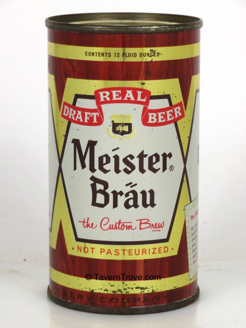 Item 86843 1960 Meister Bräu Draft Beer Flat Top Can 9905.1
