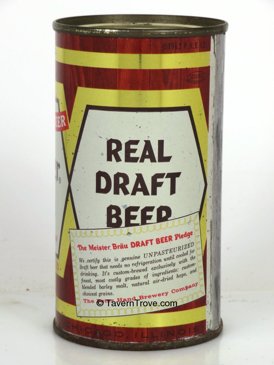 Item 86843 1960 Meister Bräu Draft Beer Flat Top Can 9905.1
