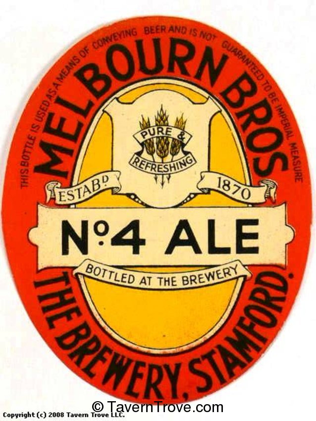 Melbourn Bros. No. 4 Ale
