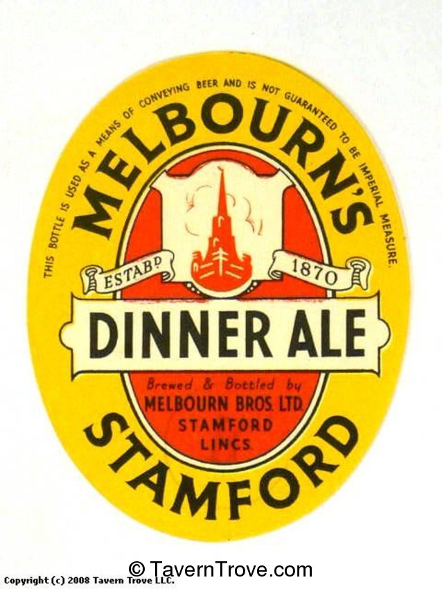 Melbourn's Dinner Ale
