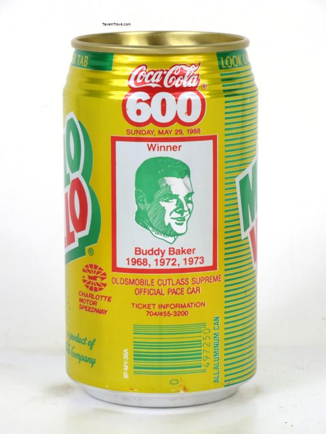 Mello Yello Buddy Baker NASCAR Driver Charlotte North Carolina