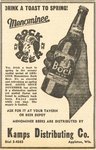 Menominee Bock Beer