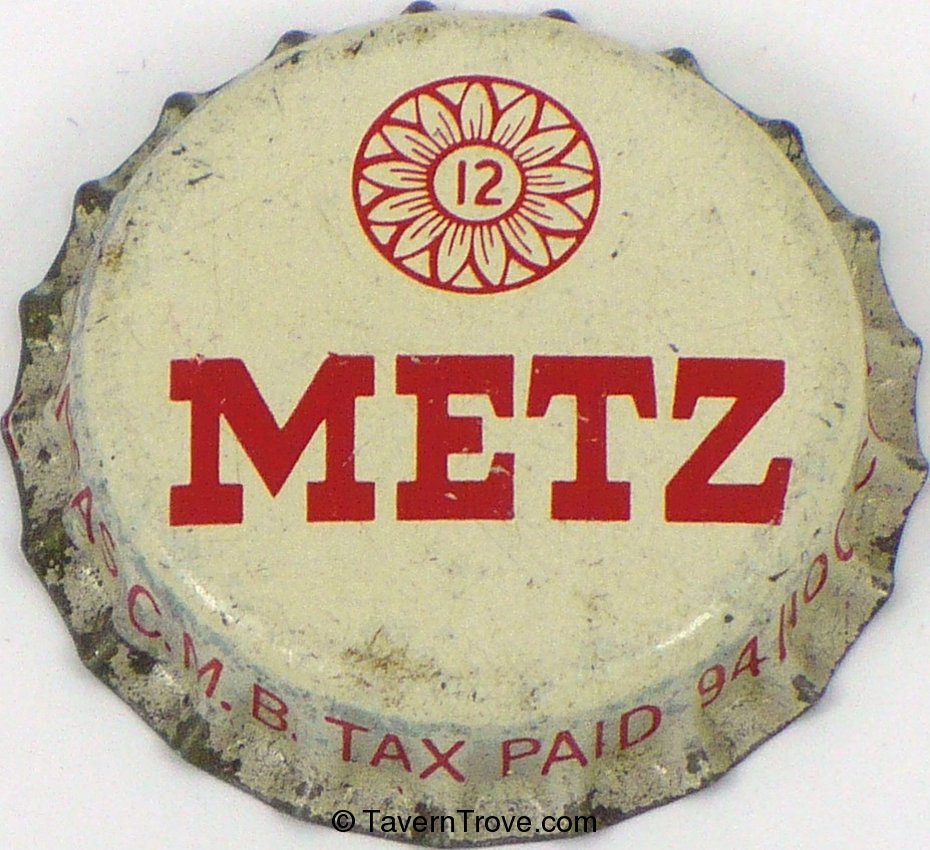 Metz Beer ~KS 12oz tax