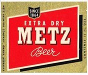 Metz Extra Dry Beer
