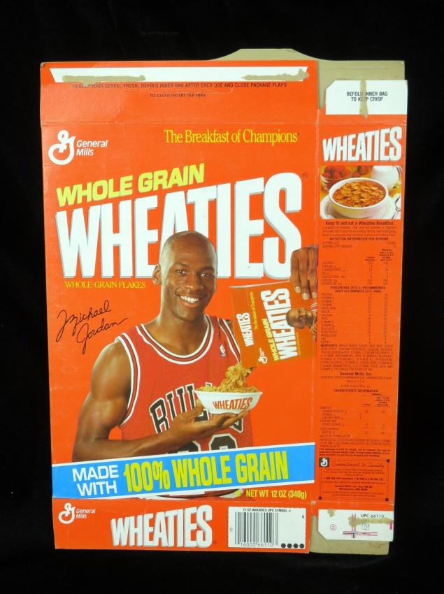 Michael Jordan Wheaties Box