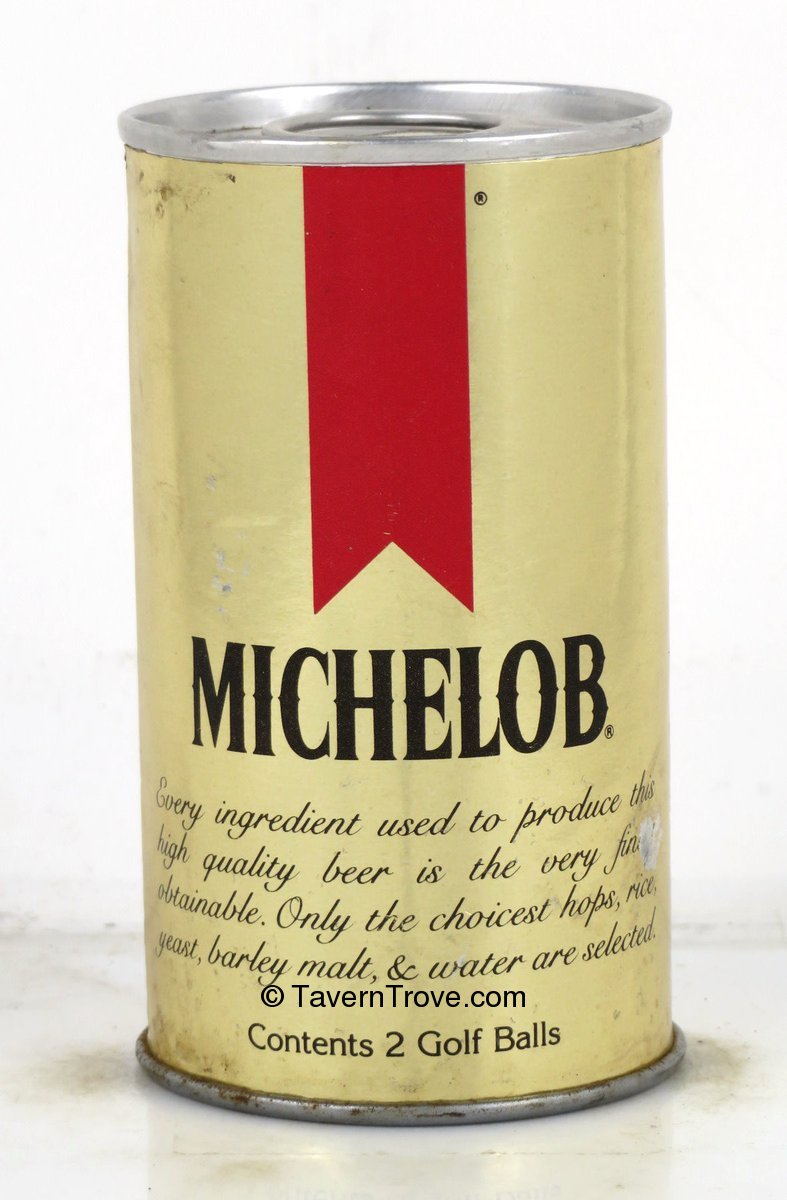 Item 96706 1985 Michelob Beer Golf Ball Can Tab Top Can
