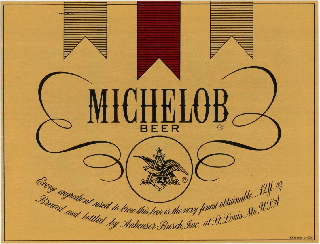 Michelob Beer Large