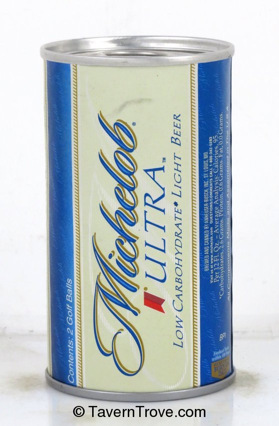 Michelob Ultra Beer Golf Ball Can
