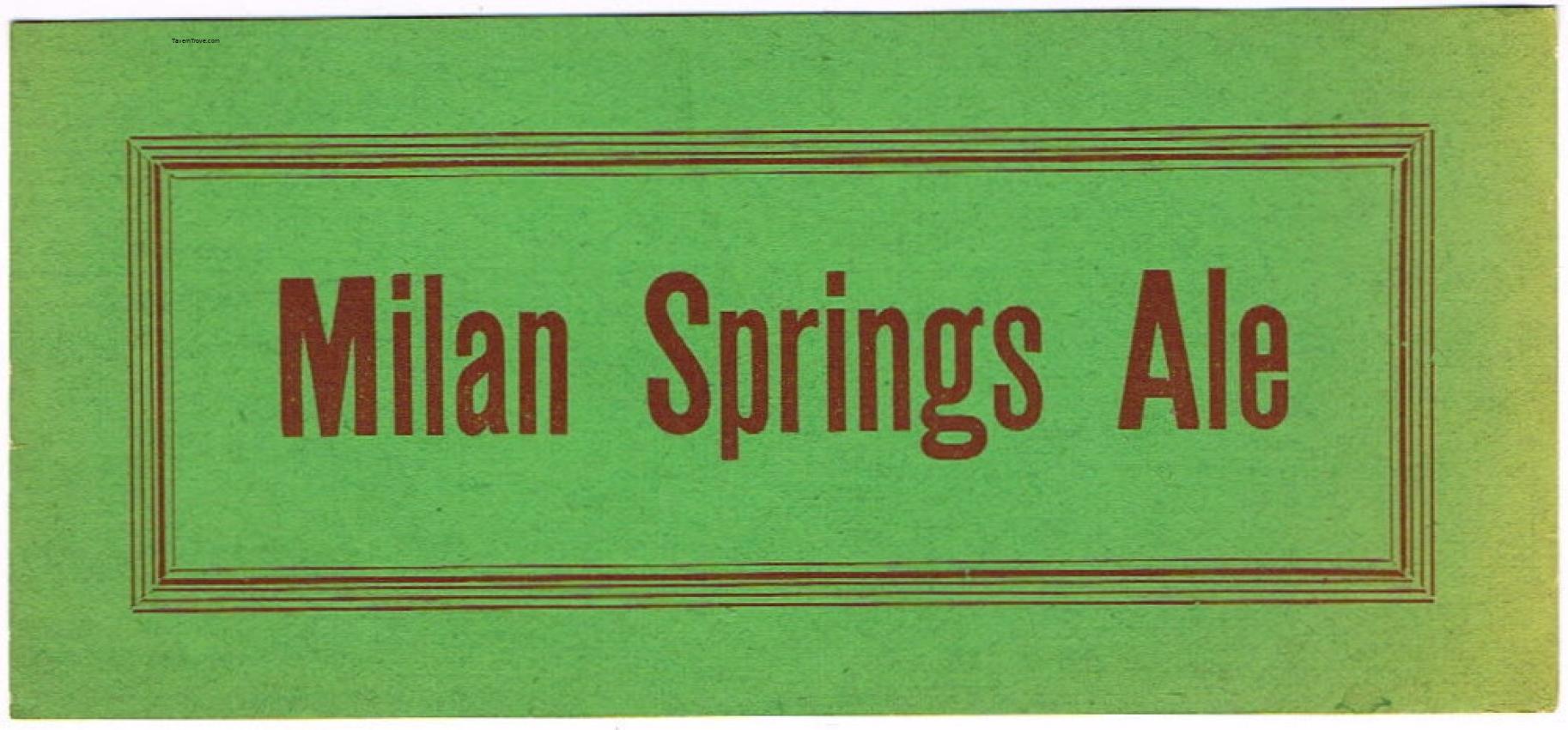 Milan Springs Ale