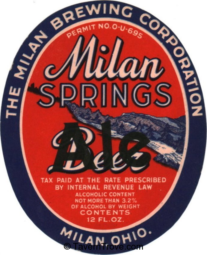 Milan Springs Ale