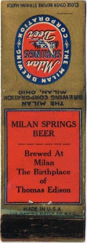 Milan Springs Beer