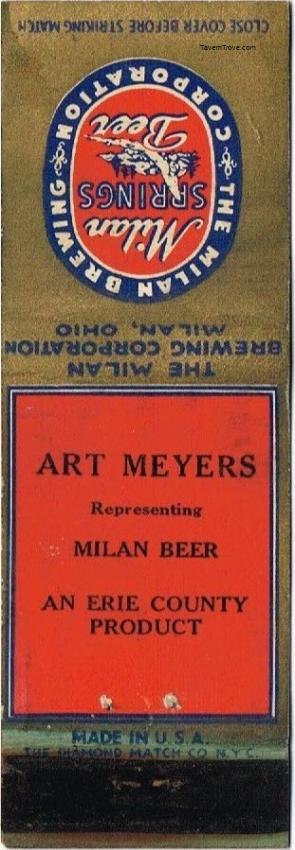 Milan Springs Beer