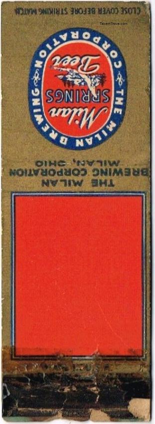 Milan Springs Beer Dupe