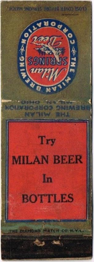 Milan Springs Beer Dupe