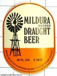 Mildura Draught Brewed Beer