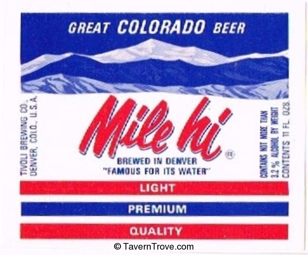 Mile Hi Beer 