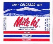 Mile Hi Beer 